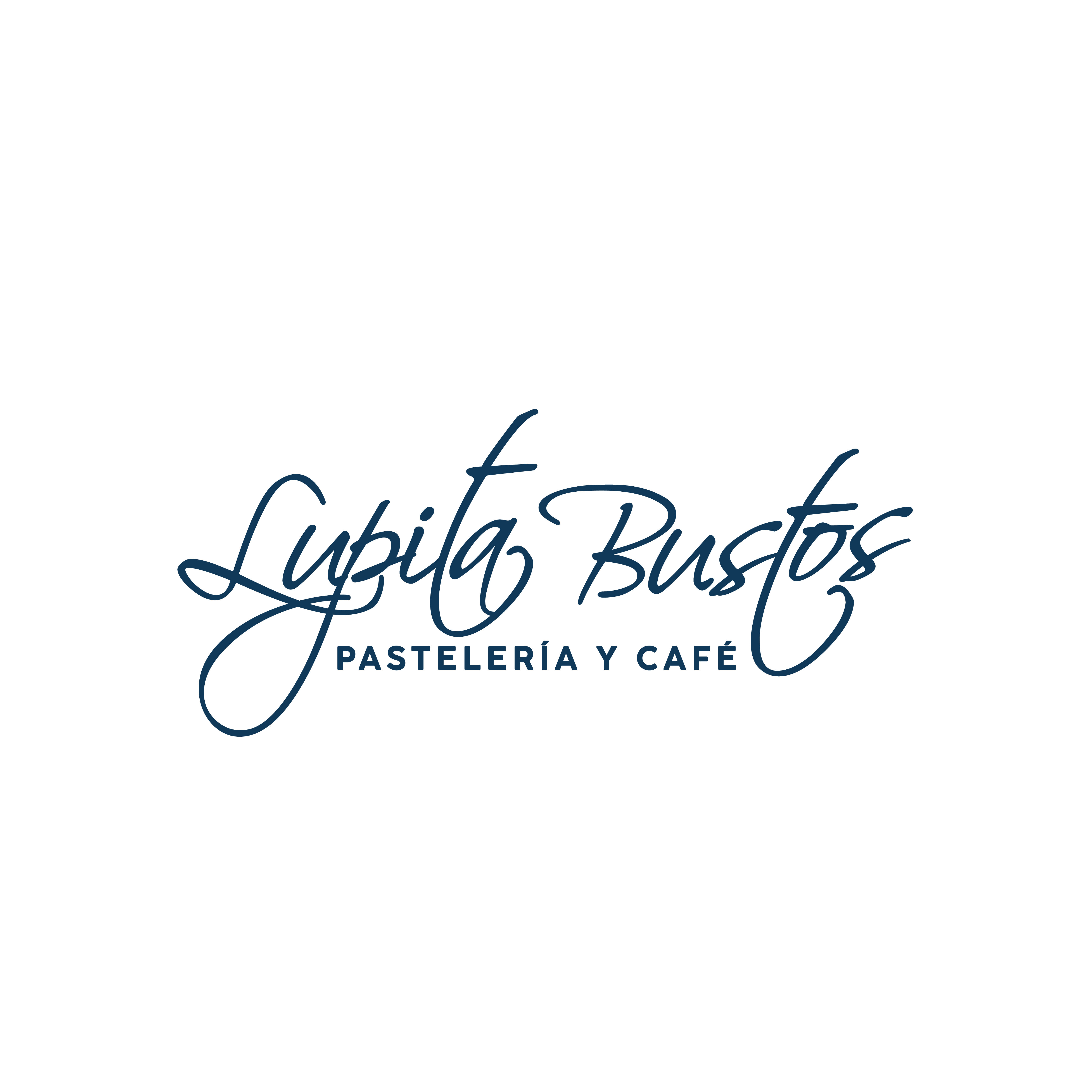 Logo Lupita Bustos Pasteleria